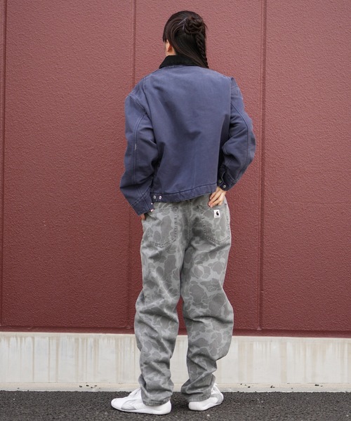 Carhartt WIP（カーハートダブリューアイピー）の「Carhartt WIP/カーハートダブリューアイピー W OG DETROIT JACKET ジャケット I035672（その他アウター・レディース・ライトパープル/ベージュ/ダークネイビー・S/XS/M）」の13枚目の写真