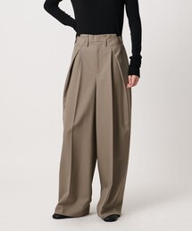 AEWEN MATOPH | ＜AEWEN MATOPH＞ウールモヘヤ インタックパンツ(その他パンツ)