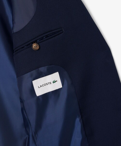 LACOSTE（ラコステ）の「3パッチポケットウールブレザー（テーラードジャケット・レディース・オフホワイト/ネイビー・36/38）」の11枚目の写真