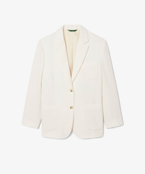 LACOSTE（ラコステ）の「3パッチポケットウールブレザー（テーラードジャケット・レディース・オフホワイト/ネイビー・36/38）」の14枚目の写真