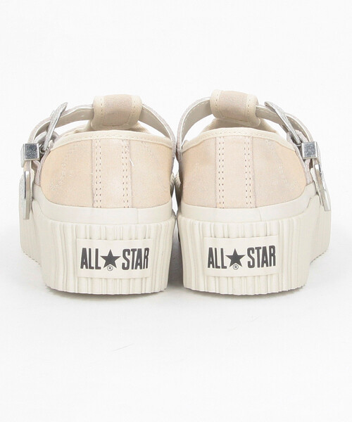 FREAK'S STORE（フリークスストア）の「CONVERSE/コンバース ALL STAR LIFTED RIBTAPE WT OX[23.5cm～24.5cm展開]/オールスターリフテッドリブテープ WT OX（スニーカー・レディース・ブラック/ホワイト・23.5cm/24.5cm）」の5枚目の写真