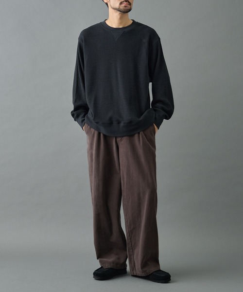 COLONY 2139（コロニートゥーワンスリーナイン）の「ワッフルクルーネック（Tシャツ/カットソー・メンズ・ホワイト/ブラック/チャコールグレー・MEDIUM/LARGE）」の19枚目の写真