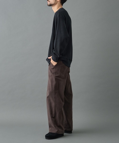 COLONY 2139（コロニートゥーワンスリーナイン）の「ワッフルクルーネック（Tシャツ/カットソー・メンズ・ホワイト/ブラック/チャコールグレー・MEDIUM/LARGE）」の20枚目の写真