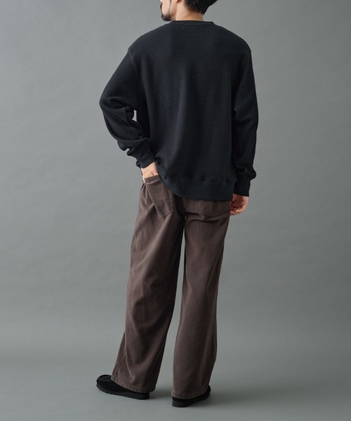 COLONY 2139（コロニートゥーワンスリーナイン）の「ワッフルクルーネック（Tシャツ/カットソー・メンズ・ホワイト/ブラック/チャコールグレー・MEDIUM/LARGE）」の21枚目の写真