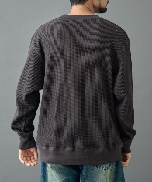 COLONY 2139（コロニートゥーワンスリーナイン）の「ワッフルクルーネック（Tシャツ/カットソー・メンズ・ホワイト/ブラック/チャコールグレー・MEDIUM/LARGE）」の13枚目の写真