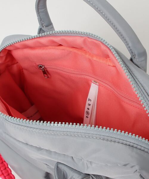 Magine(マージン)の「cheek チーク w pocket 3way boston/ダブルポケット 3way ショルダーバッグ(ショルダーバッグ・レディース・ベージュ/グレー/カーキ/ブラック・FREE)」の9枚目の写真