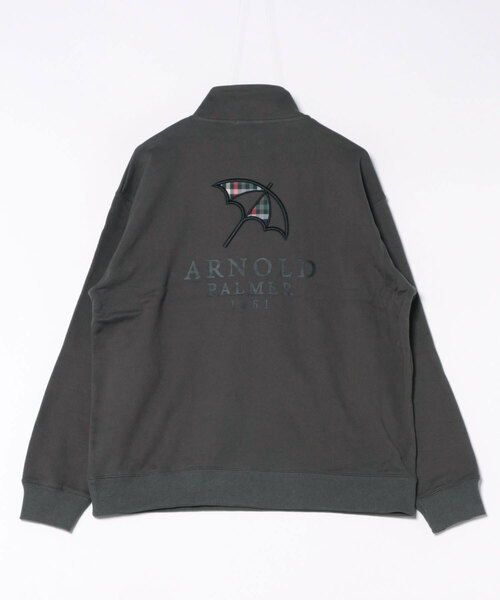 Arnold Palmer(アーノルドパーマー)の「シェア アソート グラフィック ハーフジップスウェット(スウェット・レディース・チャコールグレー/杢グレー/グリーン・XS/LL/L/M/S)」の11枚目の写真