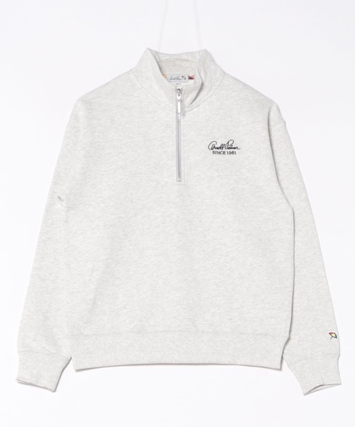 Arnold Palmer(アーノルドパーマー)の「シェア アソート グラフィック ハーフジップスウェット(スウェット・レディース・チャコールグレー/杢グレー/グリーン・XS/LL/L/M/S)」の12枚目の写真