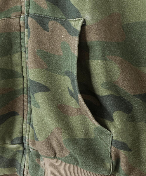 WHITELAND（ホワイトランド）の「WHITELAND/ホワイトランド/ZIP UP CAMO HOODIE（パーカー・メンズ・その他2・F）」の6枚目の写真