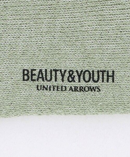 BEAUTY&YOUTH UNITED ARROWS（ビューティーアンドユースユナイテッドアローズ）の「ルーズ パイル クルー ソックス（ソックス/靴下・メンズ・ブラック/ライム/ホワイト/その他1・FREE）」の6枚目の写真