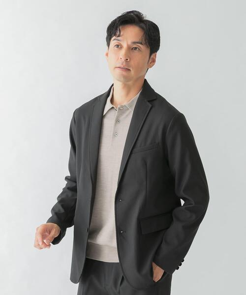 URBAN RESEARCH ROSSO MEN（アーバンリサーチロッソメン）の「『静電気防止 / XLサイズあり』ハイパフォーマンスソフトツイルセットアップ（セットアップ・メンズ・ブラック/ダークブラウン/ネイビー・SMALL/MEDIUM/LARGE/X-LARGE）」の6枚目の写真