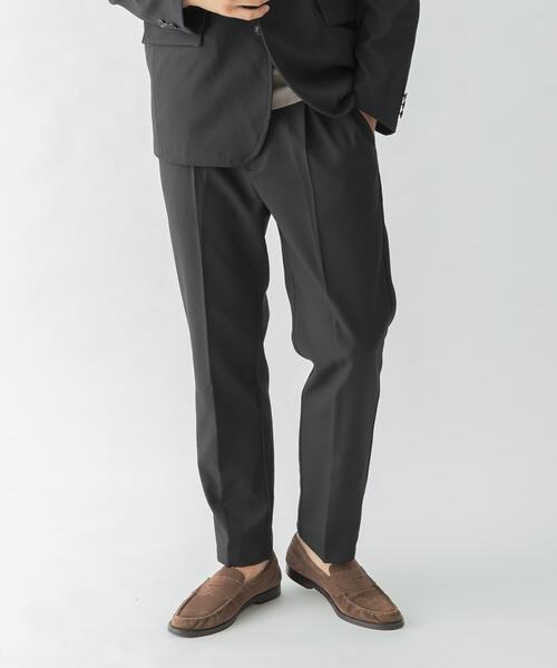 URBAN RESEARCH ROSSO MEN（アーバンリサーチロッソメン）の「『静電気防止 / XLサイズあり』ハイパフォーマンスソフトツイルセットアップ（セットアップ・メンズ・ブラック/ダークブラウン/ネイビー・SMALL/MEDIUM/LARGE/X-LARGE）」の7枚目の写真