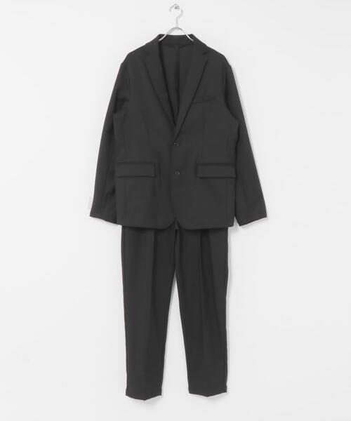 URBAN RESEARCH ROSSO MEN（アーバンリサーチロッソメン）の「『静電気防止 / XLサイズあり』ハイパフォーマンスソフトツイルセットアップ（セットアップ・メンズ・ブラック/ダークブラウン/ネイビー・SMALL/MEDIUM/LARGE/X-LARGE）」の10枚目の写真