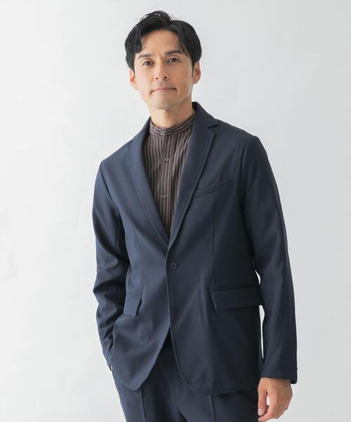 URBAN RESEARCH ROSSO MEN（アーバンリサーチロッソメン）の「『静電気防止 / XLサイズあり』ハイパフォーマンスソフトツイルセットアップ（セットアップ・メンズ・ブラック/ダークブラウン/ネイビー・SMALL/MEDIUM/LARGE/X-LARGE）」の18枚目の写真