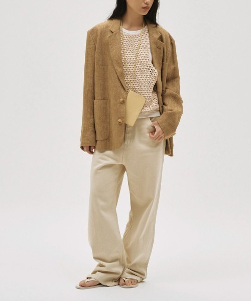TODAYFUL(トゥデイフル)の「【TODAYFUL/トゥデイフル】Scallop Knit Tanktop/スカラップニットタンクトップ(ベスト・レディース・ブラック/レッド/キナリ・FREE)」の13枚目の写真