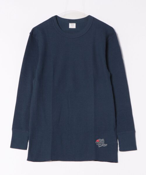 JACKSON MATISSE(ジャクソンマティス)の「【JACKSON MATISSE/ジャクソンマティス】JEMORGAN × JM LONG JOHNS/サーマルロンT(Tシャツ/カットソー・メンズ・ホワイト/ネイビー・MEDIUM)」の5枚目の写真