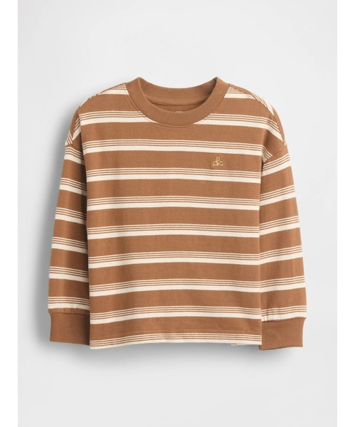 GAP（ギャップ）の「ヘビーウェイト Tシャツ (幼児・ベビー)（Tシャツ/カットソー・キッズ・ピンク/ブラウン/グリーン/ライトブルー/ブルー/ブルー系その他・80ｃｍ/90cm/95cm/100cm/105cm/110cm）」の2枚目の写真