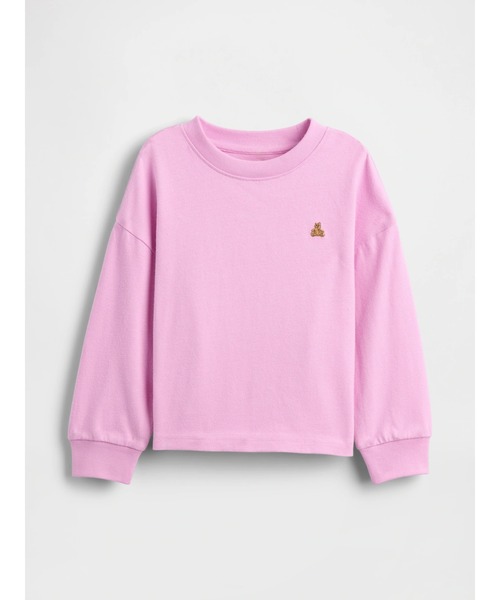 GAP（ギャップ）の「ヘビーウェイト Tシャツ (幼児・ベビー)（Tシャツ/カットソー・キッズ・ピンク/ブラウン/グリーン/ライトブルー/ブルー/ブルー系その他・80ｃｍ/90cm/95cm/100cm/105cm/110cm）」の6枚目の写真