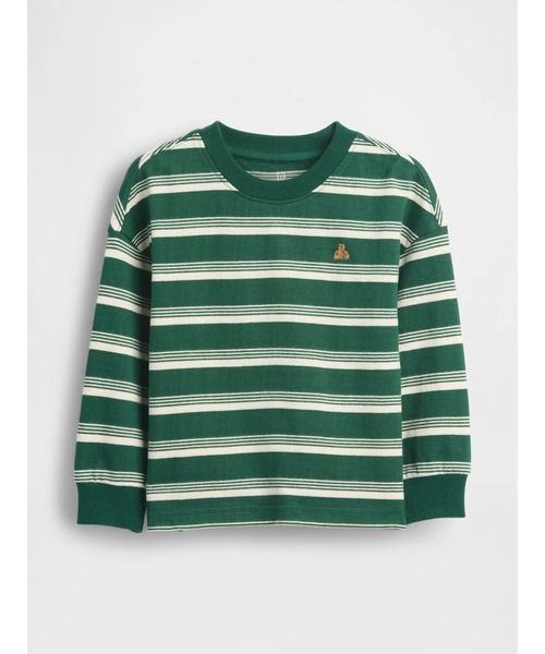 GAP（ギャップ）の「ヘビーウェイト Tシャツ (幼児・ベビー)（Tシャツ/カットソー・キッズ・ピンク/ブラウン/グリーン/ライトブルー/ブルー/ブルー系その他・80ｃｍ/90cm/95cm/100cm/105cm/110cm）」の3枚目の写真