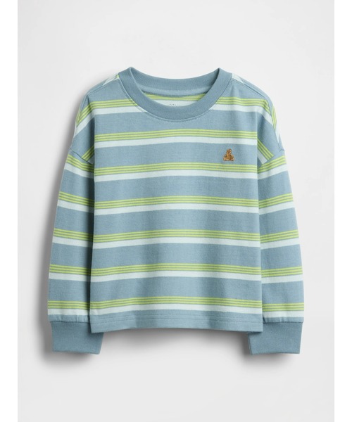 GAP（ギャップ）の「ヘビーウェイト Tシャツ (幼児・ベビー)（Tシャツ/カットソー・キッズ・ピンク/ブラウン/グリーン/ライトブルー/ブルー/ブルー系その他・80ｃｍ/90cm/95cm/100cm/105cm/110cm）」の4枚目の写真