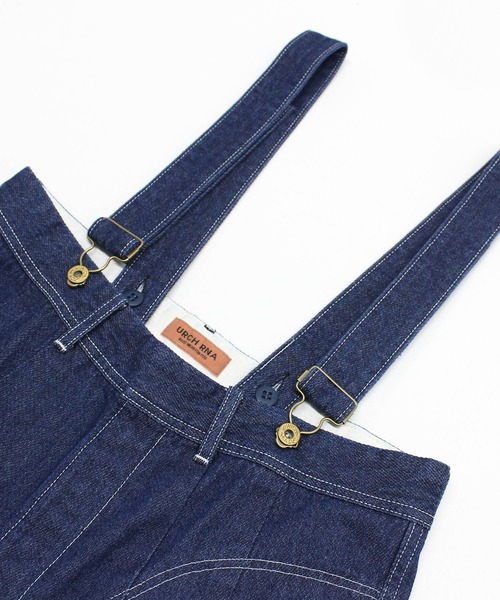 URCH RNA（アーチ アールエヌエー）の「O0747 カルゼデニムのサスペンダーパンツ（サロペット/オーバーオール・レディース・ワンウォッシュ/ブラック・FREE）」の17枚目の写真