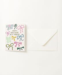こども ビームス（コドモビームス）の「RASPBERRY BLOSSOM / Happy Birthday Card1（ステーショナリー）」