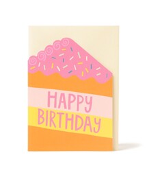 こども ビームス（コドモビームス）の「RASPBERRY BLOSSOM / Happy Birthday Card1（ステーショナリー）」