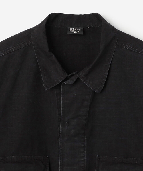 orSlow（オアスロウ）の「orSlow | STONE BLACK B.D.U JACKET MEN（その他アウター・メンズ・ブラック・4/2/3）」の4枚目の写真