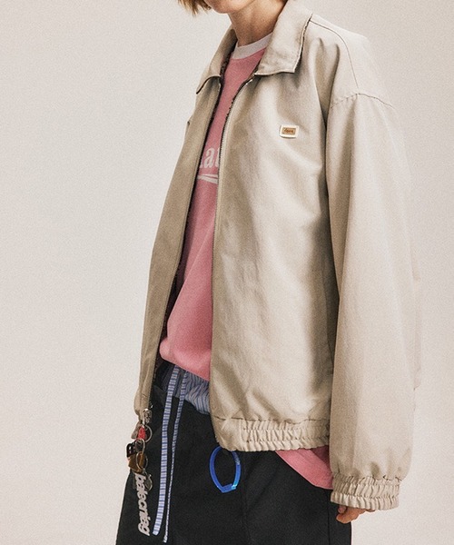 VIBGYOR(ヴィブジョー)の「リバーシブルチェック柄 ビッグシルエットブルゾン/韓国ストリートファッション ユニセックス 秋冬(CZ)(その他アウター・レディース・ブラウン・L/M)」の5枚目の写真