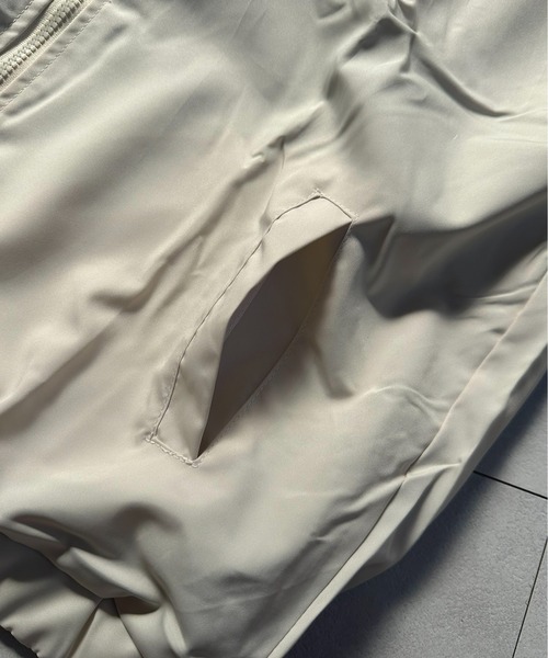 VIBGYOR(ヴィブジョー)の「リバーシブルチェック柄 ビッグシルエットブルゾン/韓国ストリートファッション ユニセックス 秋冬(CZ)(その他アウター・レディース・ブラウン・L/M)」の14枚目の写真