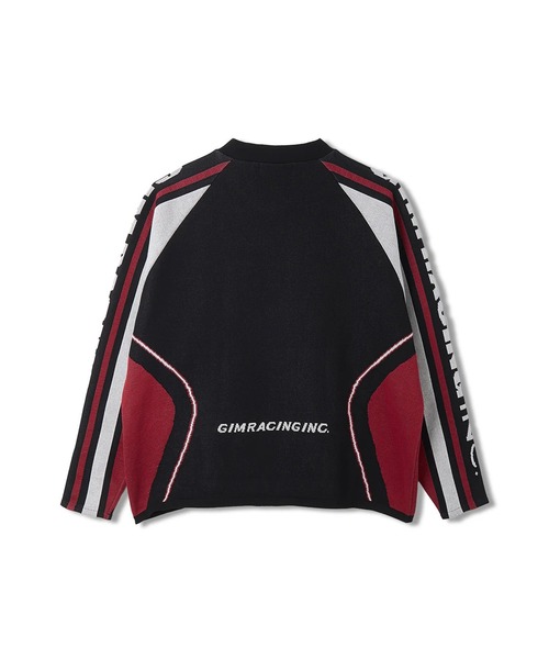 gim context（ジムコンテキスト）の「Motocross Knit T-shirts（ニット/セーター・メンズ・ブラック・M/L）」の2枚目の写真