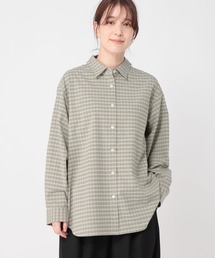 ミニチェックシャツ