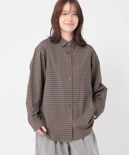 studio CLIP（スタディオクリップ）の「ミニチェックシャツ（シャツ/ブラウス・レディース・その他4/その他1/その他2/その他3・FREE）」の10枚目の写真