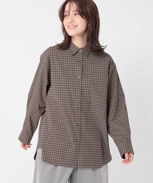 studio CLIP（スタディオクリップ）の「ミニチェックシャツ（シャツ/ブラウス・レディース・その他4/その他1/その他2/その他3・FREE）」の11枚目の写真