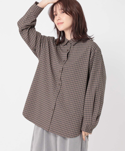 studio CLIP（スタディオクリップ）の「ミニチェックシャツ（シャツ/ブラウス・レディース・その他4/その他1/その他2/その他3・FREE）」の12枚目の写真