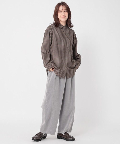 studio CLIP（スタディオクリップ）の「ミニチェックシャツ（シャツ/ブラウス・レディース・その他4/その他1/その他2/その他3・FREE）」の14枚目の写真