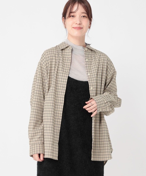 studio CLIP（スタディオクリップ）の「ミニチェックシャツ（シャツ/ブラウス・レディース・その他4/その他1/その他2/その他3・FREE）」の15枚目の写真