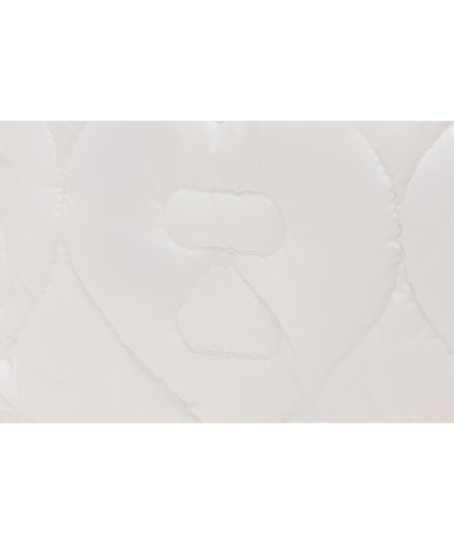 A BATHING APE（アベイシングエイプ）の「QUILTED HEART MONOGRAM SHOULDER BAG（ショルダーバッグ・レディース・ネイビー/オリーブ/アイボリー・FREE）」の19枚目の写真