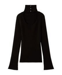 SNIDEL | 2wayハイネックプルオーバー(ニット/セーター)