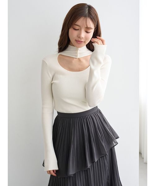 2wayハイネックプルオーバー（ニット/セーター）｜SNIDEL（スナイデル