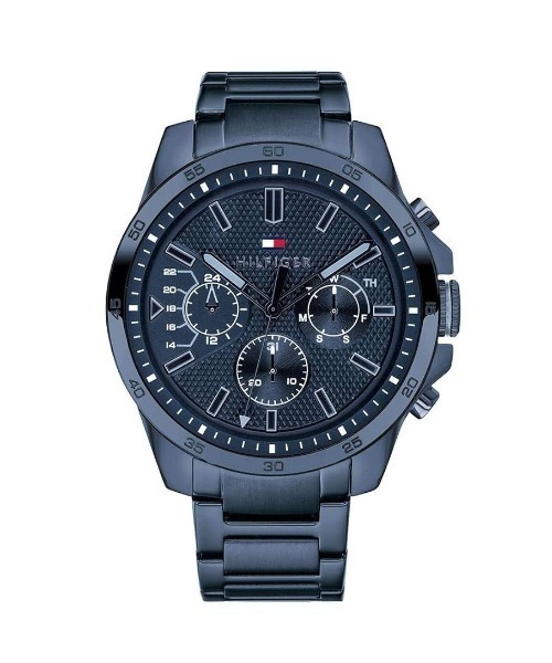 TOMMY HILFIGER(トミーヒルフィガー)の「【TOMMY HILFIGER】トミーヒルフィガー KYLE ウォッチ(アナログ腕時計・メンズ・ネイビー・FREE)」の1枚目の写真