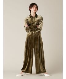 LILY BROWN | ベロアジャンプスーツ(つなぎ/オールインワン)