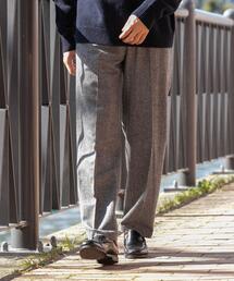 URBAN RESEARCH ROSSO MEN | ウールツイードワイドパンツ(その他パンツ)