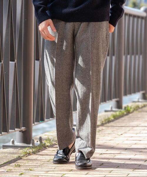 URBAN RESEARCH ROSSO MEN(アーバンリサーチロッソメン)の「ウールツイードワイドパンツ(その他パンツ・メンズ・ダークブラウン/ブラック/チャコールグレー・MEDIUM/LARGE/X-LARGE)」の11枚目の写真