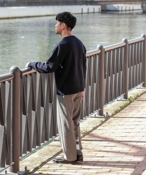 URBAN RESEARCH ROSSO MEN(アーバンリサーチロッソメン)の「ウールツイードワイドパンツ(その他パンツ・メンズ・ダークブラウン/ブラック/チャコールグレー・MEDIUM/LARGE/X-LARGE)」の14枚目の写真
