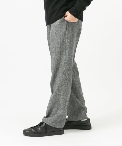 URBAN RESEARCH ROSSO MEN(アーバンリサーチロッソメン)の「ウールツイードワイドパンツ(その他パンツ・メンズ・ダークブラウン/ブラック/チャコールグレー・MEDIUM/LARGE/X-LARGE)」の17枚目の写真