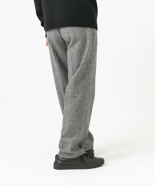 URBAN RESEARCH ROSSO MEN(アーバンリサーチロッソメン)の「ウールツイードワイドパンツ(その他パンツ・メンズ・ダークブラウン/ブラック/チャコールグレー・MEDIUM/LARGE/X-LARGE)」の18枚目の写真