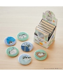 BACKYARD FAMILY（バックヤードファミリー）の「夜は猫といっしょ トレーディング缶バッジ BOX（バッジ）」