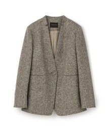 [未使用級]トゥモローランドコレクションxコロンボ　ノーカラージャケット　日本製 TOMORROWLAND｜トゥモローランドのノーカラージャケット通販