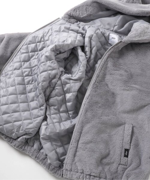 algy（アルジー）の「ネコミミBIGエコファーアウター（ブルゾン・キッズ・ブラック/グレー・XX-SMALL/X-SMALL/SMALL/MEDIUM）」の14枚目の写真
